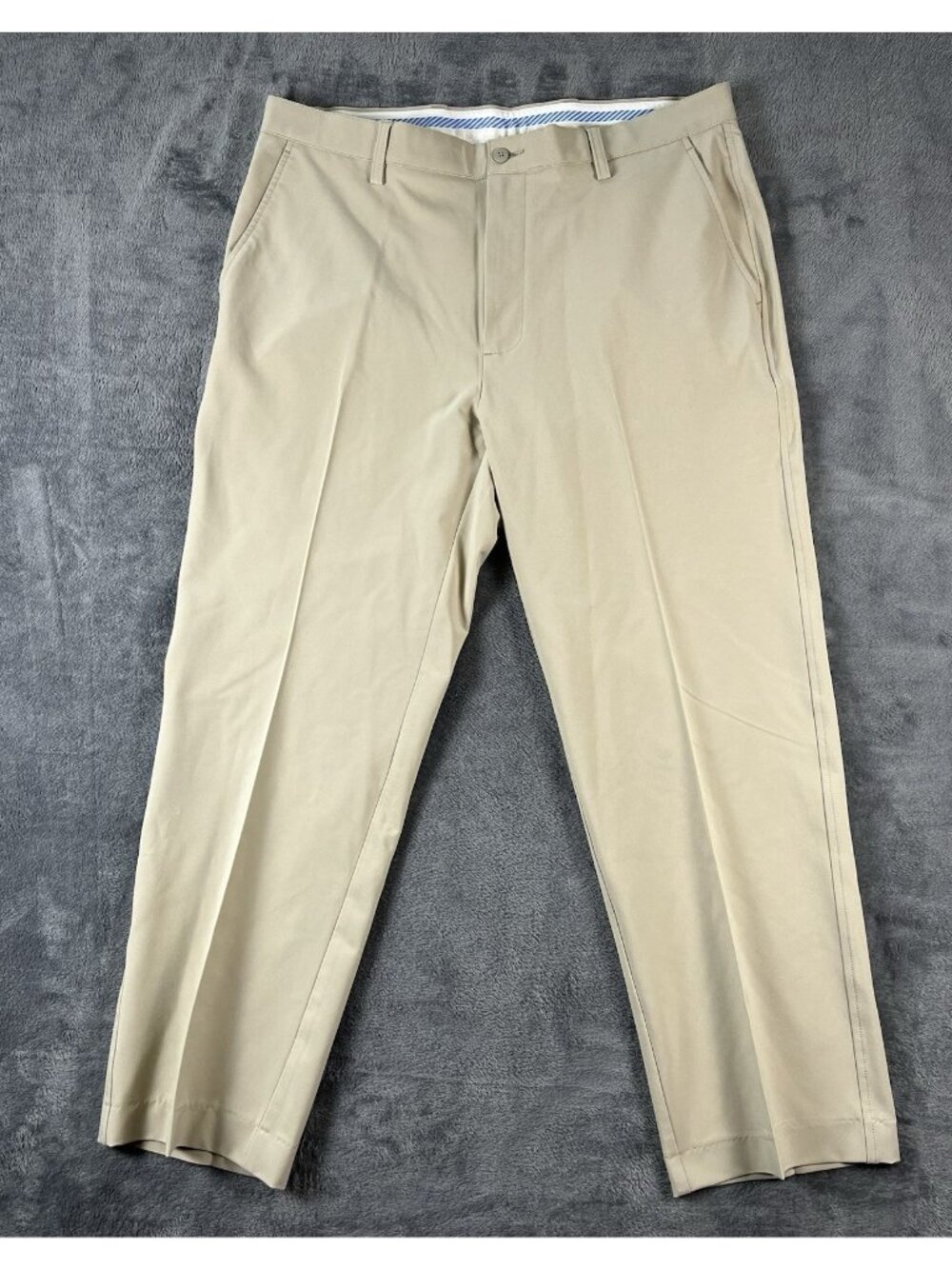 Footjoy Men’s Golf Pants Size 38x32 Beige Khaki Straight Leg Pleated